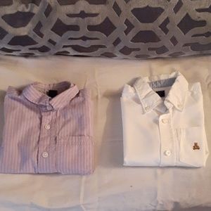 4 2t baby gap polo button up shirts